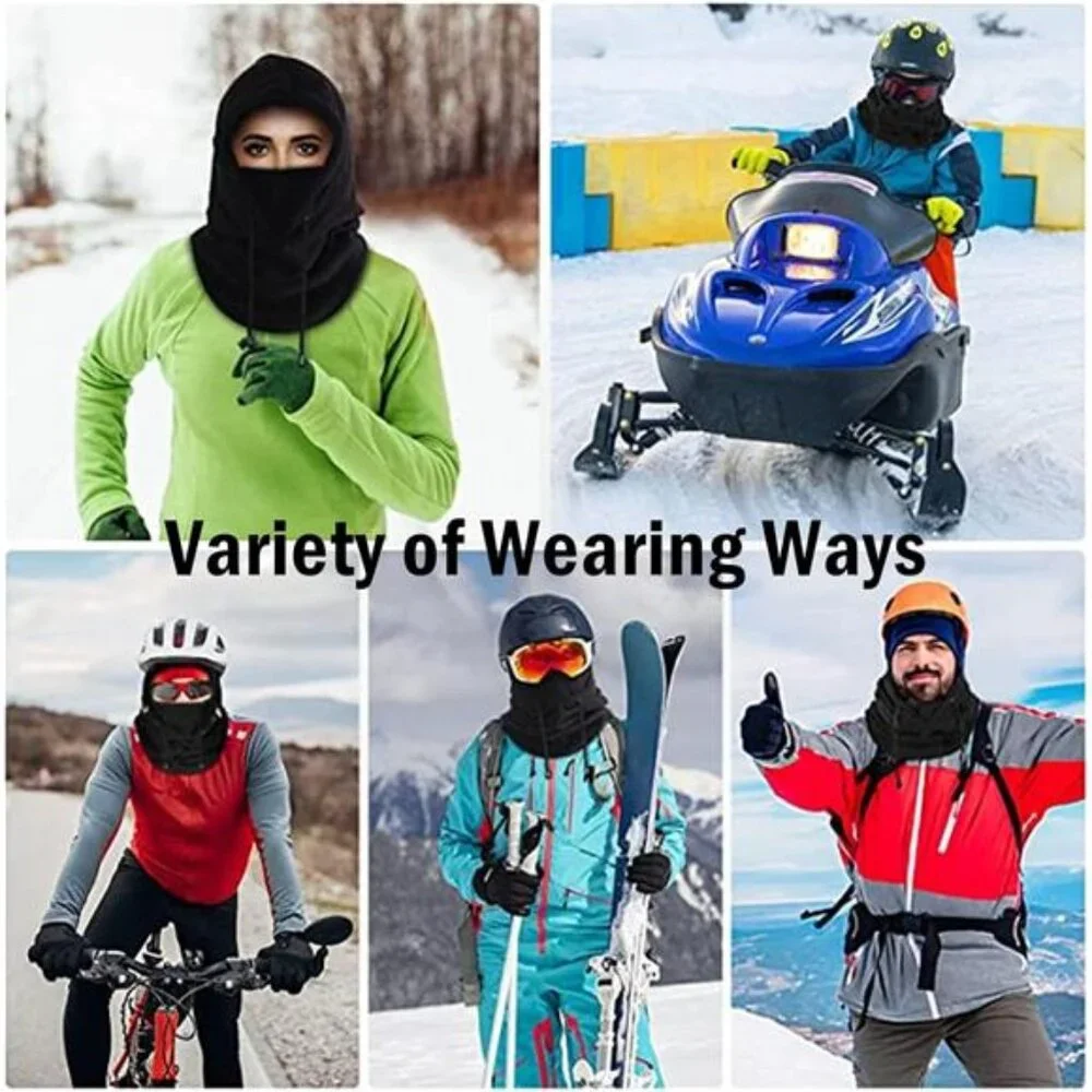 Balaclava Windproof Winter Face Mask Warm Fleece Ski Mask for Men and Women